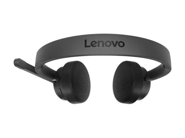 Lenovo Headset - On-Ear - kabellos - Schwarz