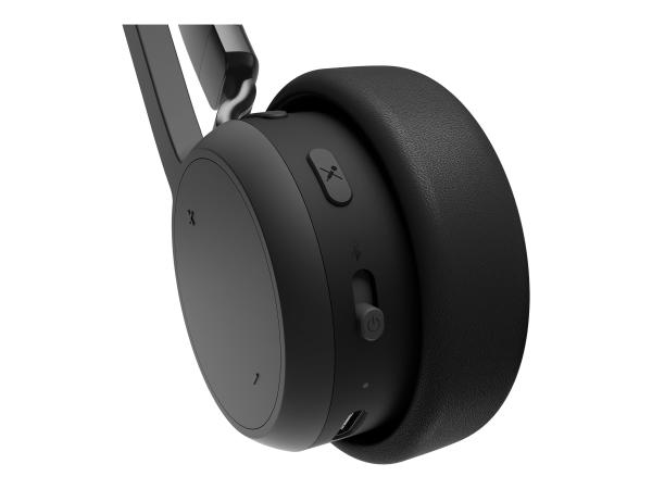 Lenovo Headset - On-Ear - kabellos - Schwarz
