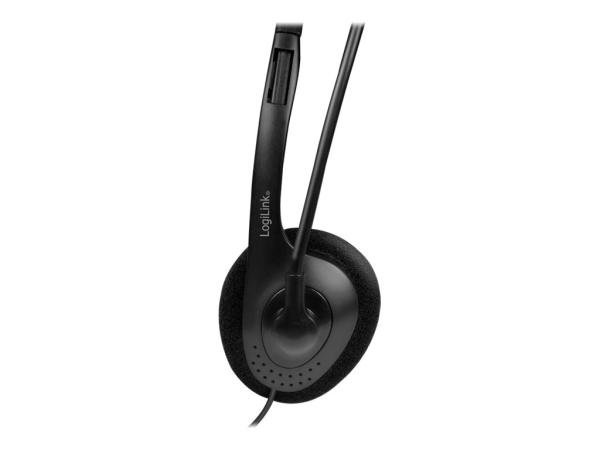 LogiLink HS0052 - Headset - On-Ear - kabelgebunden