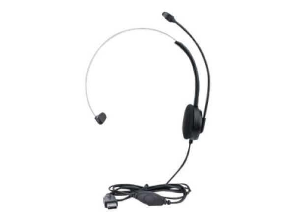 Manhattan Mono On-Ear Headset (USB) (Clearance Pricing), Microphone Boom (padded)