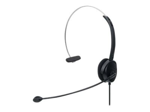 Manhattan Mono On-Ear Headset (USB) (Clearance Pricing), Microphone Boom (padded)