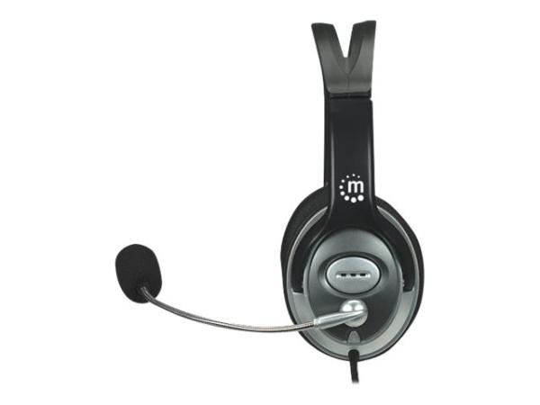 Manhattan Stereo Over-Ear Headset (3.5mm) (Clearance Pricing)