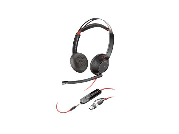 Poly Blackwire 5220 - Headset - On-Ear - kabelgebunden