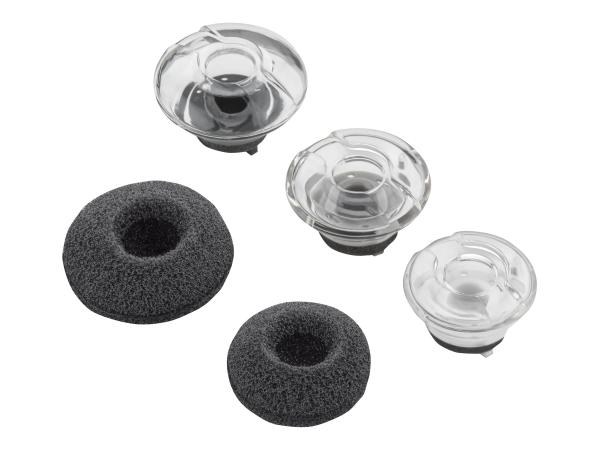 Poly Ohrhörer-Satz für Headset - klein - Schwarz (Packung mit 3)