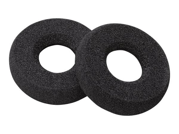 Poly Ohrpolster für drahtloses Headset - Kunstleder (Packung mit 2)