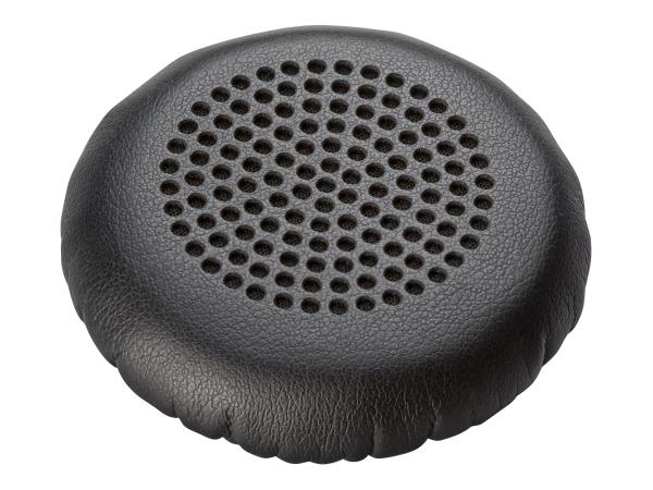Poly Ohrpolster für Headset - Kunstleder - Schwarz (Packung mit 2)
