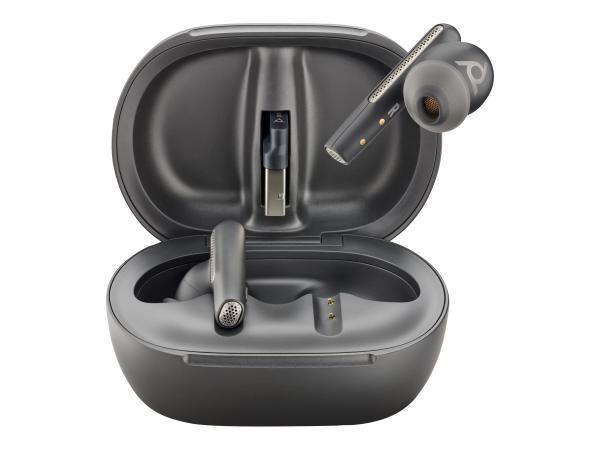 Poly Voyager Free 60+ UC M - True Wireless-Kopfhörer mit Mikrofon