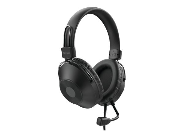 Trust HS-250 - Headset - ohrumschließend - kabelgebunden