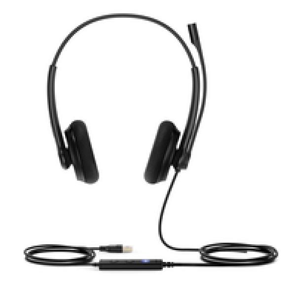 Yealink Headset UH34 Lite Dual Teams USB-C/A - Headset - 20 KHz