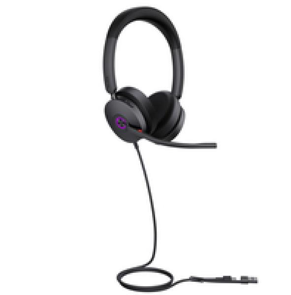 Yealink Headset UH48 Dual UC USB-C/A - Headset - 20 KHz