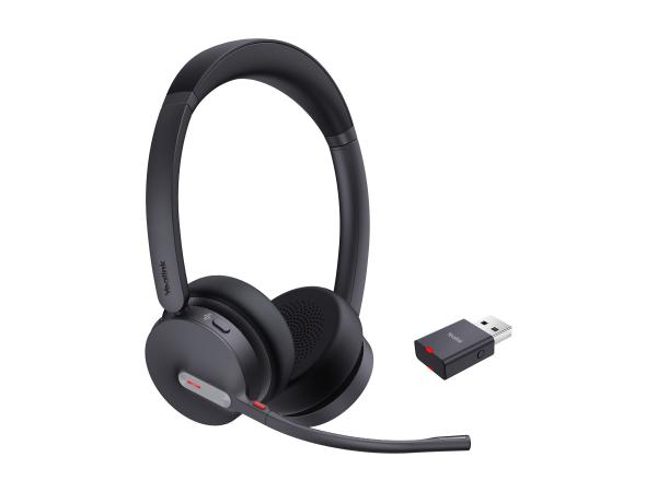Yealink WH64 Hybrid Dual - Headset - On-Ear - DECT / Bluetooth