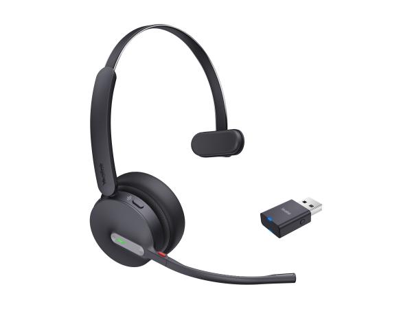 Yealink WH64 Hybrid Mono - Headset - On-Ear - DECT / Bluetooth