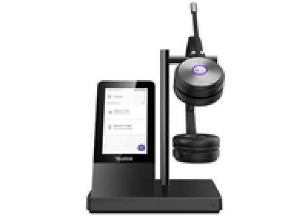 Yealink WHB660 - Headset - Kabellos - Schwarz