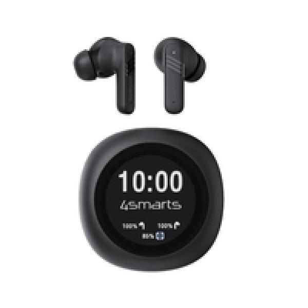 4smarts TWS SkyBuds Screen Pro ANC Kopfhörer schwarz - Kopfhörer - 20 KHz