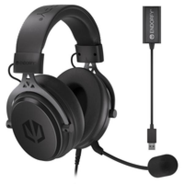 ENDORFY VIRO Plus USB - Kabelgebunden - Musik/Alltag - 20 - 20000 Hz - Kopfhörer - Schwarz