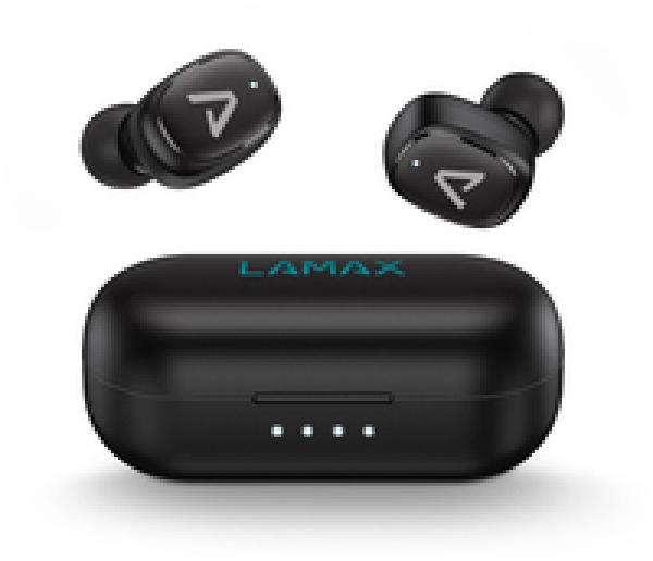 LAMAX Electronics Lamax Dots3 Play - Kabellos - Anrufe/Musik - 20 - 20000 Hz - 34 g - Kopfhörer - Schwarz
