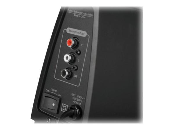 Edifier C2XD - Lautsprechersystem - für PC - 2.1-Kanal - 53 Watt (Gesamt)