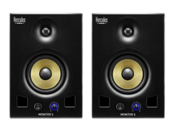 Hercules DJ Monitor 5 - Monitorlautsprecher - 80 Watt