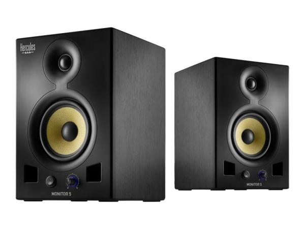 Hercules DJ Monitor 5 - Monitorlautsprecher - 80 Watt