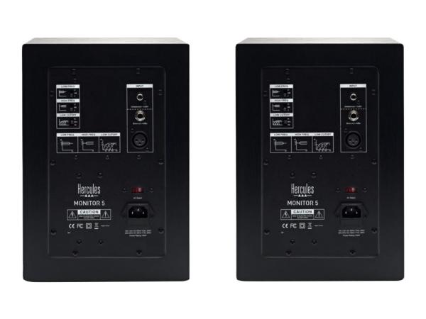Hercules DJ Monitor 5 - Monitorlautsprecher - 80 Watt