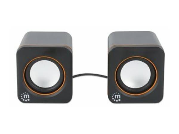 Manhattan 2600 Series Speaker System - Lautsprecher - für PC - 6 Watt (Gesamt)
