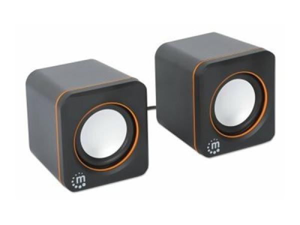 Manhattan 2600 Series Speaker System - Lautsprecher - für PC - 6 Watt (Gesamt)