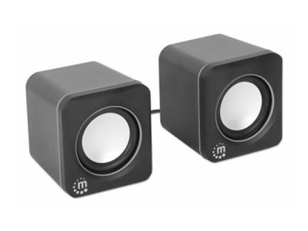 Manhattan 2600 Series Speaker System - Lautsprecher - für PC - 6 Watt (Gesamt)