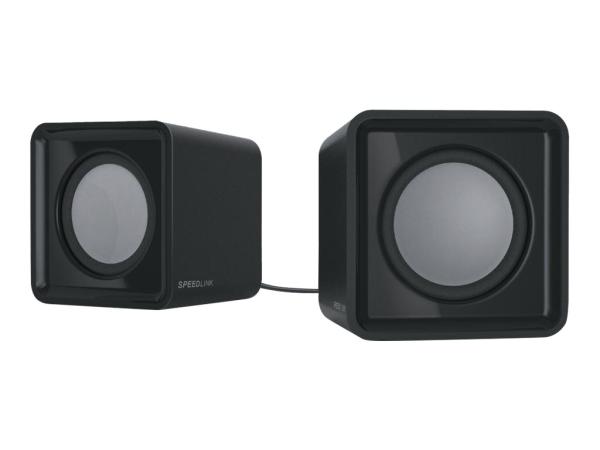 SPEEDLINK TWOXO - Lautsprecher - für PC - Schwarz