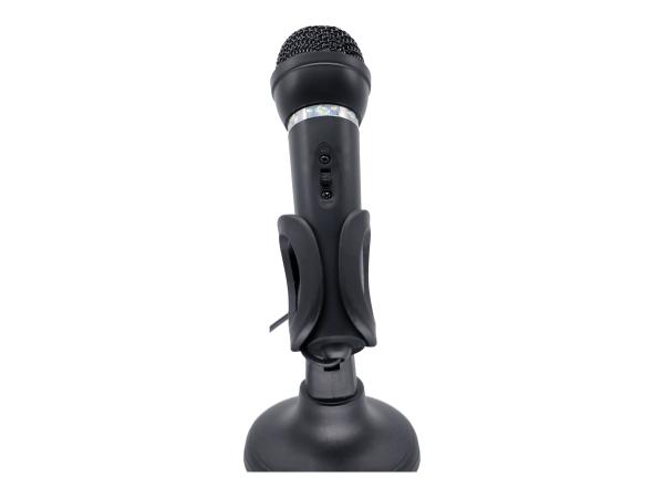 Gembird MIC-D-04 - Mikrofon - Schwarz