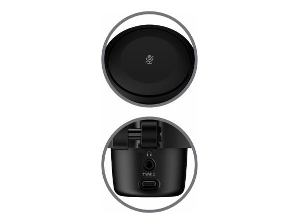 HyperX DuoCast - Mikrofon - USB - Schwarz