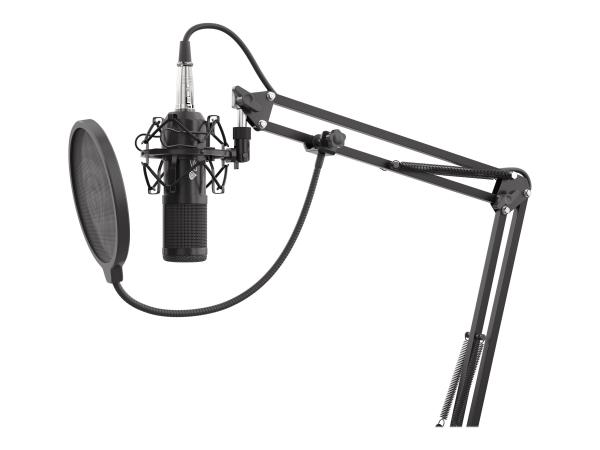 natec Genesis Radium 300 XLR - Mikrofon - Schwarz