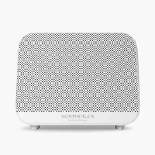 Vonmählen Air Beats Go - - Kabellos - - Tragbarer Mono-Lautsprecher - Weiß - Mikrofon - Wasserdicht/-fest