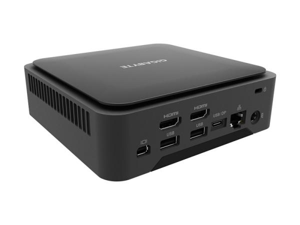 Gigabyte BRIX Extreme GB-BEi3H-1220 (rev. 1.0) - Barebone - Mini-PC - 1 x Core i3 1220P / 1.5 GHz - RAM 0 GB -