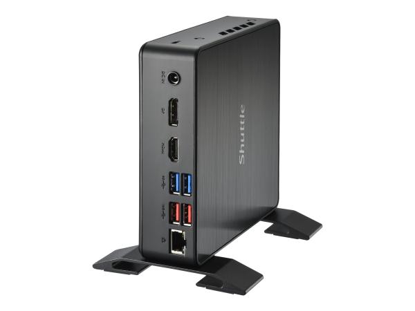 Shuttle XPC nano NC40U - Barebone - Mini-PC - 1 x Celeron 7305 / 1.1 GHz