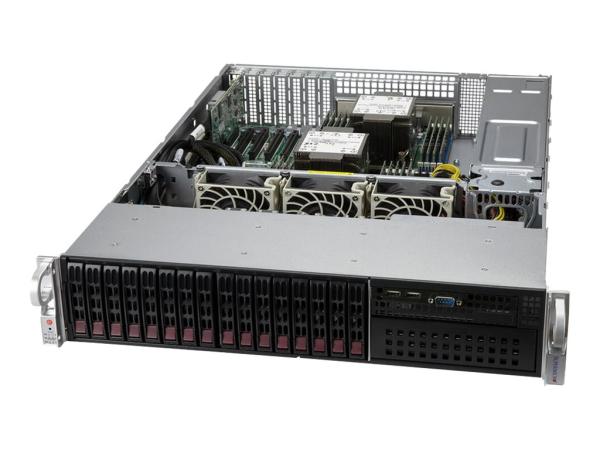 Supermicro Mainstream SuperServer 220P-C9R - Server - Rack-Montage - 2U - zweiweg - keine CPU - RAM 0 GB - SAS