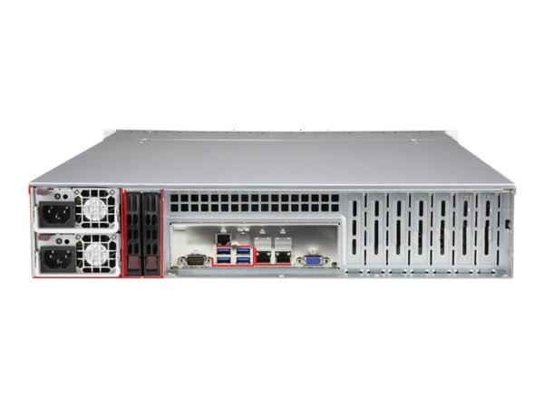 Supermicro Mainstream SuperServer 220P-C9R - Server - Rack-Montage - 2U - zweiweg - keine CPU - RAM 0 GB - SAS