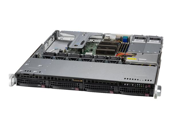 Supermicro UP SuperServer 510T-MR - Server - Rack-Montage - 1U - 1-Weg - keine CPU - RAM 0 GB - SATA - Hot-Swa