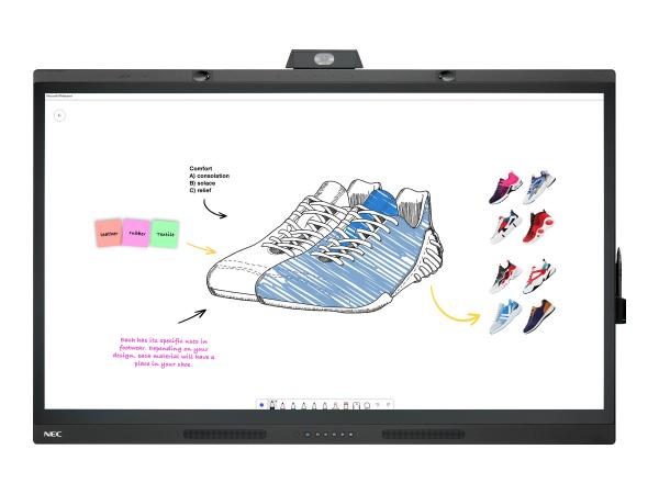 NEC Display MultiSync WD551 - 138.78 cm (55") Diagonalklasse LCD-Display mit LED-Hintergrundbeleuchtung - Digi