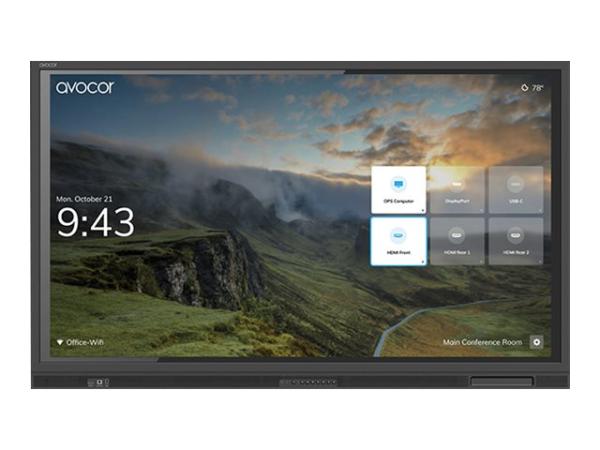 Avocor AVE-6540 - 165 cm (65") Diagonalklasse E Series LCD-Display mit LED-Hintergrundbeleuchtung - interaktiv