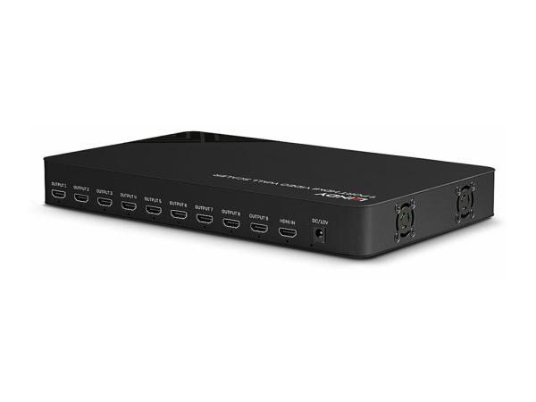 Lindy Video/Audio-Schalter - Wand-Scaler - 9 x HDMI
