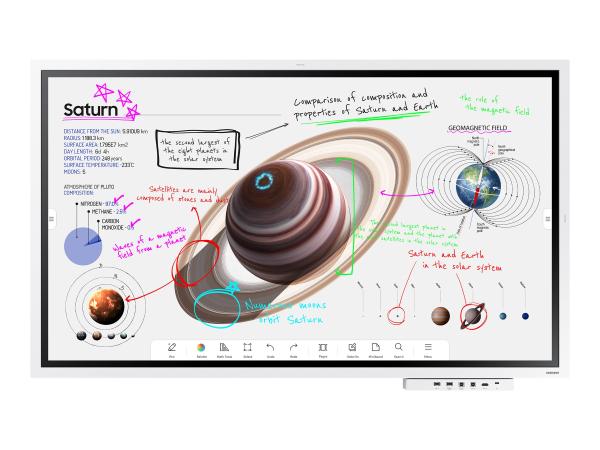 Samsung Flip Pro WM55B - 138.68 cm (55") Diagonalklasse WMB Series LCD-Display mit LED-Hintergrundbeleuchtung 