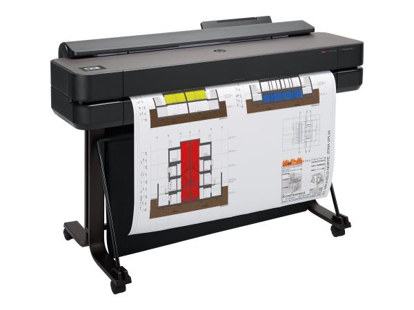 HP DesignJet T650 - 914 mm (36") Großformatdrucker - Farbe - Tintenstrahl - A0, ANSI D, Rolle (91,4 cm x 45,7
