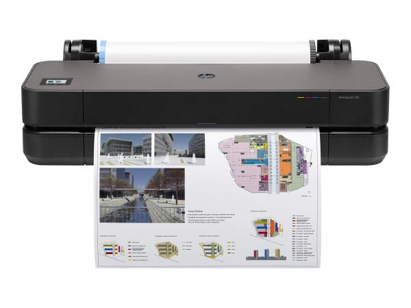 HP DesignJet T250 - 610 mm (24") Großformatdrucker - Farbe - Tintenstrahl - A1, ANSI D - 2400 x 1200 dpi - bi