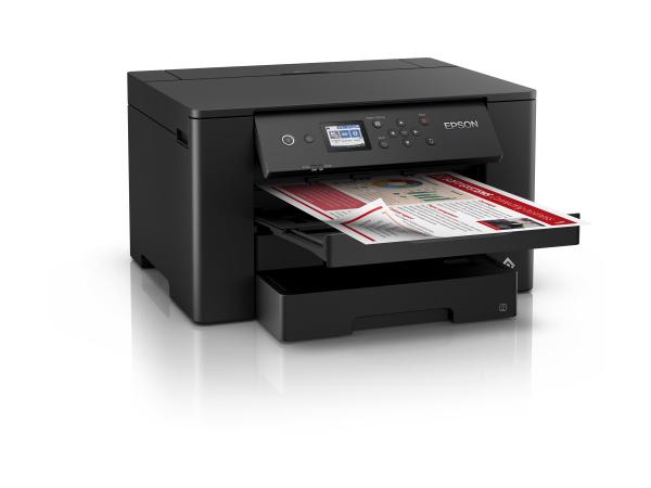 Epson WorkForce WF-7310DTW - Drucker - Farbe - Duplex - Tintenstrahl - A3 - 4.800 x 2.400 dpi - bis zu 25 Seit