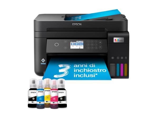 Epson EcoTank ET-3850 - Multifunktionsdrucker - Farbe - Tintenstrahl - A4/Legal (Medien)