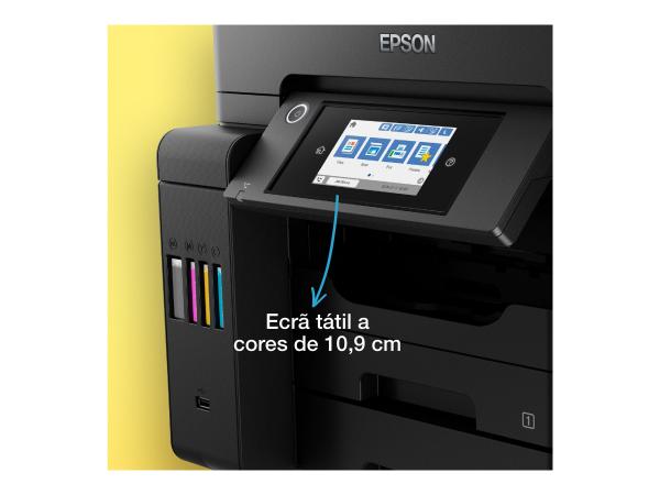 Epson EcoTank ET-5850 - Multifunktionsdrucker - Farbe - Tintenstrahl - A4 (210 x 297 mm)