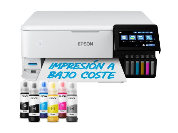 Epson EcoTank ET-8500 - Multifunktionsdrucker - Farbe - Tintenstrahl - nachfüllbar - A4/Letter (Medien)