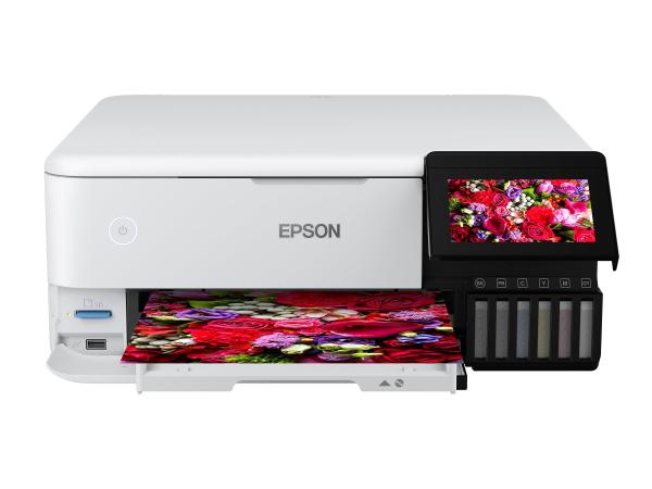 Epson EcoTank ET-8500 - Multifunktionsdrucker - Farbe - Tintenstrahl - nachfüllbar - A4/Letter (Medien)