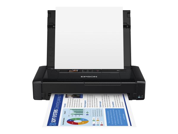 Epson WorkForce WF-110W - Drucker - Farbe - Tintenstrahl - A4 - 5760 x 1440 dpi - bis zu 7 Seiten/Min. (einfar
