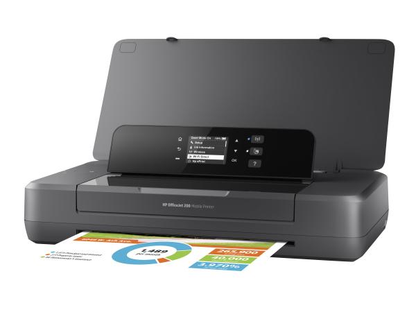 HP Officejet 200 Mobile Printer - Drucker - Farbe - Tintenstrahl - A4/Legal - 1200 x 1200 dpi - bis zu 20 Seit